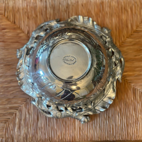 Arthur Court Retired 2000 Leopard Bowl - Picture 6 of 11